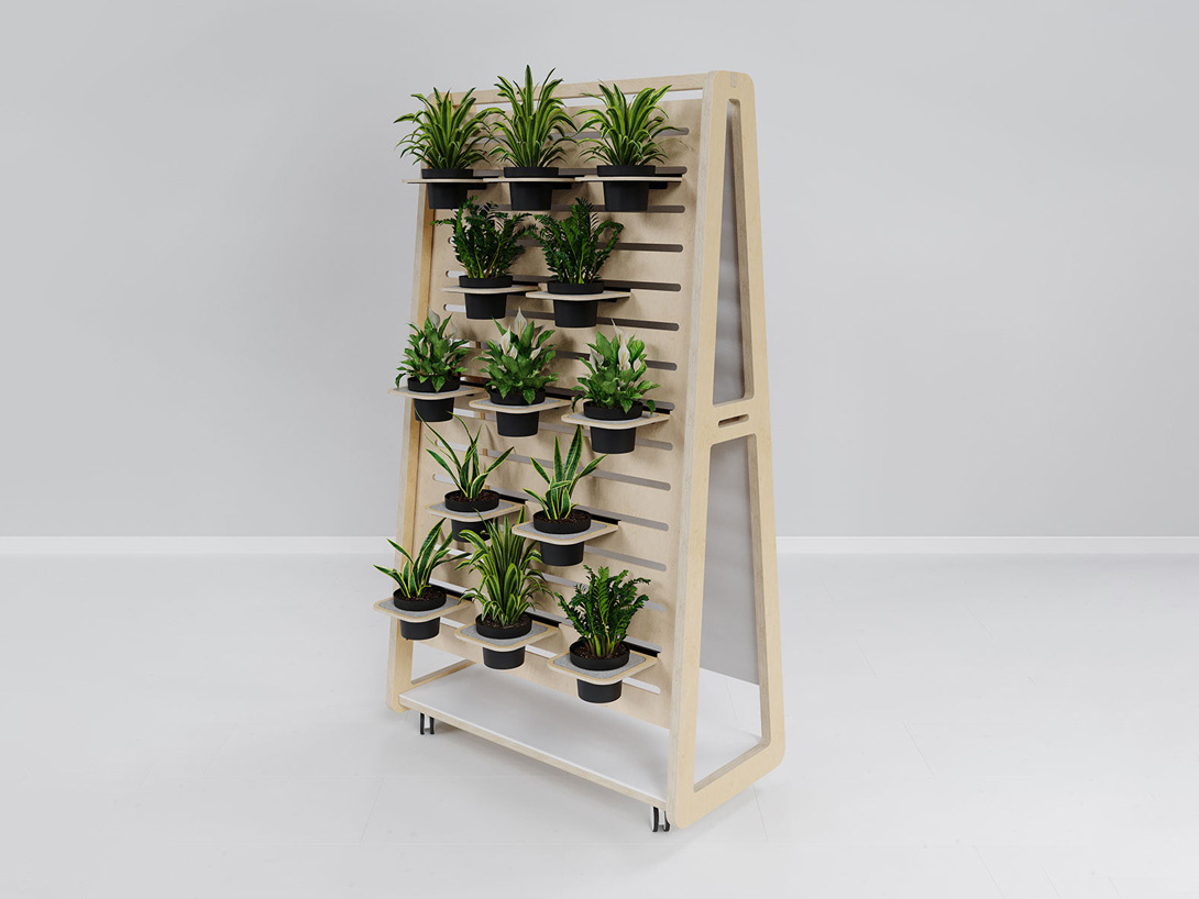 Etch Cantilever Planter