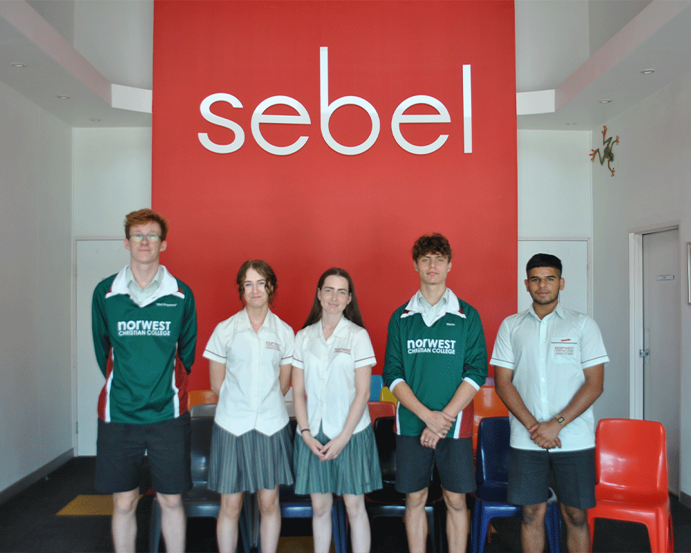 Norwest Christian College takes a tour of Sebel HQ